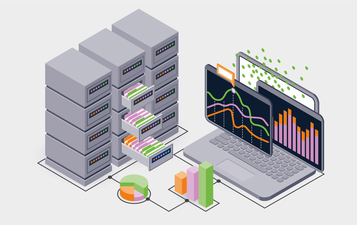 grafische Darstellung Data Warehouse